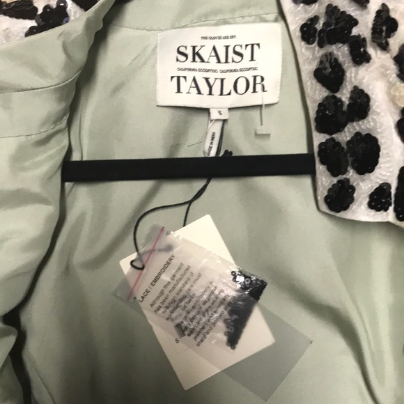 Skaist-Taylor Sequined Cropped Jacket w/ Tags - Picture 6 of 6